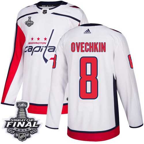 Capitals 8 Alex Ovechkin White 2018 Stanley Cup Final Bound Adidas Jersey,We sell and wholesale Capitals 8 Alex Ovechkin White 2018 Stanley Cup Final Bound Adidas Jersey on line form chian!